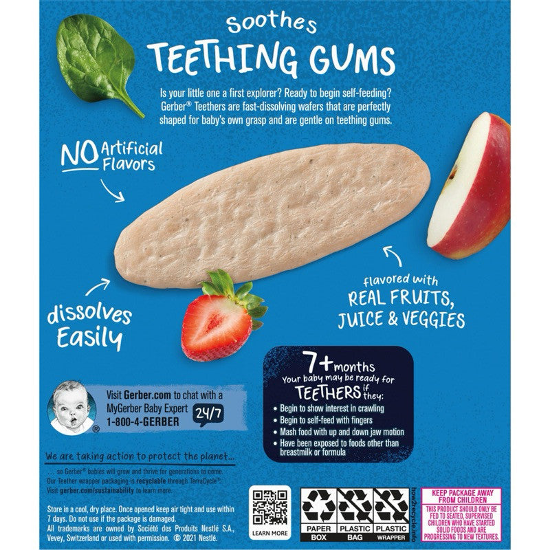 Gerber Snacks for Baby, Teethers 48g