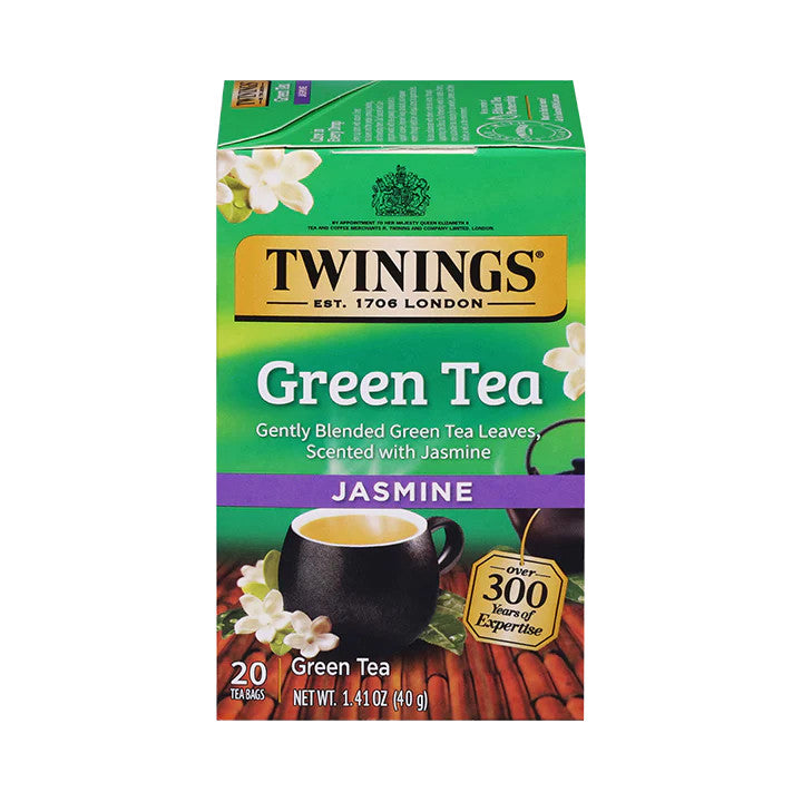 Twinings Green Tea Jasmine 20 Tea Bags 40g