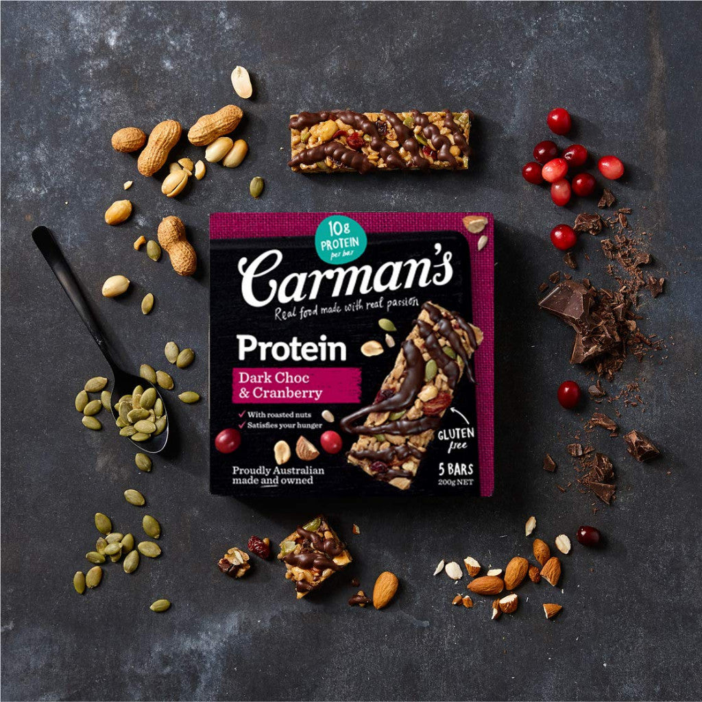 Carman’s Dark Choco & Cranberry Protein 200g