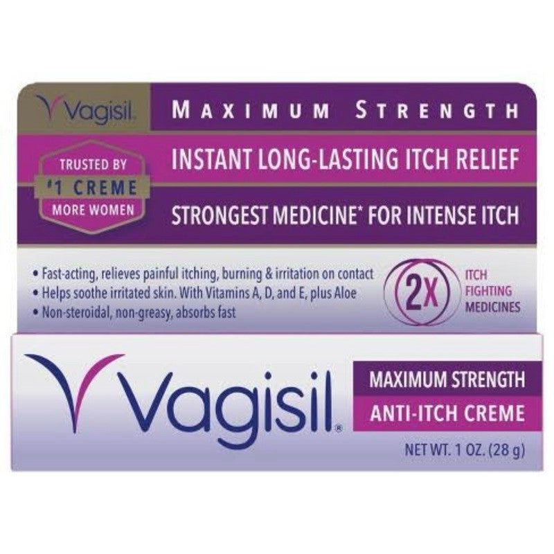 Vagisil Anti-Itch Medicated Cream 28g