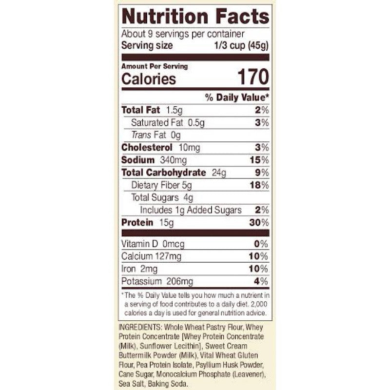 Bob's Red Mill Protein Pancake & Waffle Mix 397g