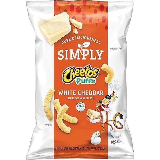 Simply Cheetos White Cheddar Puffs 226.8g