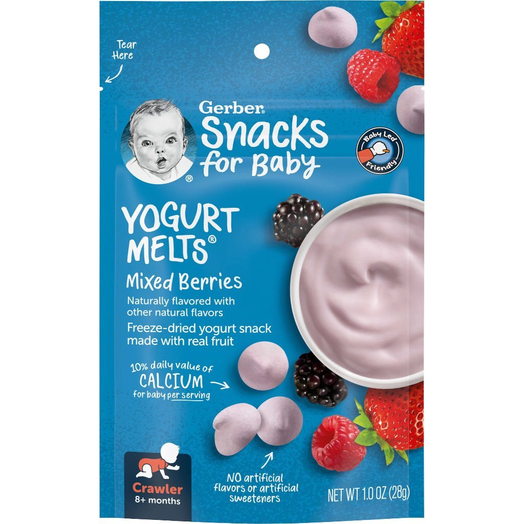 Gerber Baby Snacks Yogurt Melts 28g