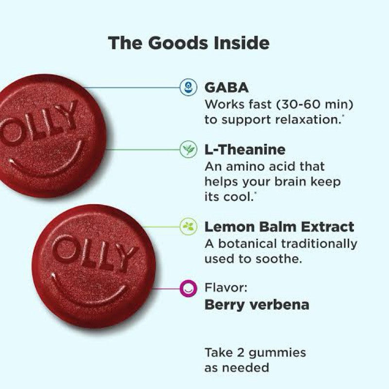 Olly Goodbye Stress, 42 Gummies