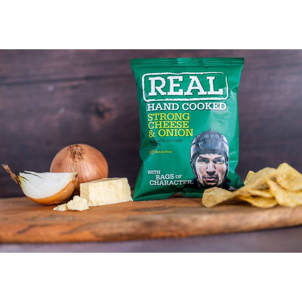 Real Hand Cooked Crisps 150g