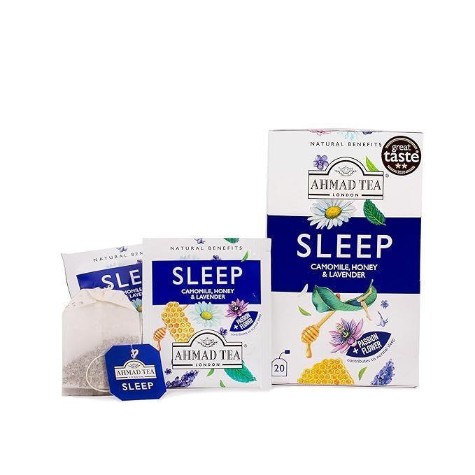 Ahmad Tea "Sleep" Camomile, Honey & Lavender, 20 Tea Bags