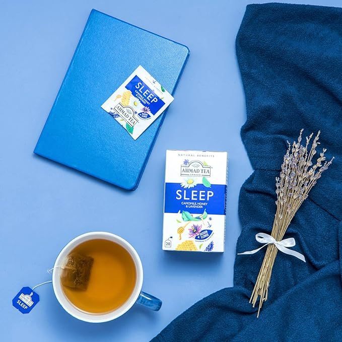 Ahmad Tea "Sleep" Camomile, Honey & Lavender, 20 Tea Bags