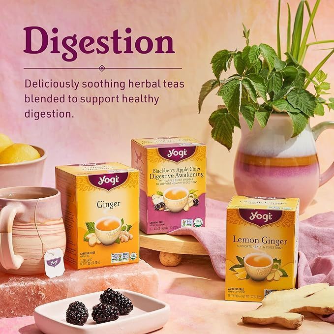Yogi Digestion Teas, 16 Tea Bag