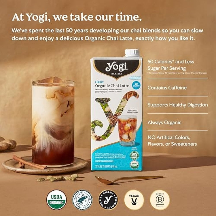 Yogi Classic Organic Chai Latte 946ml