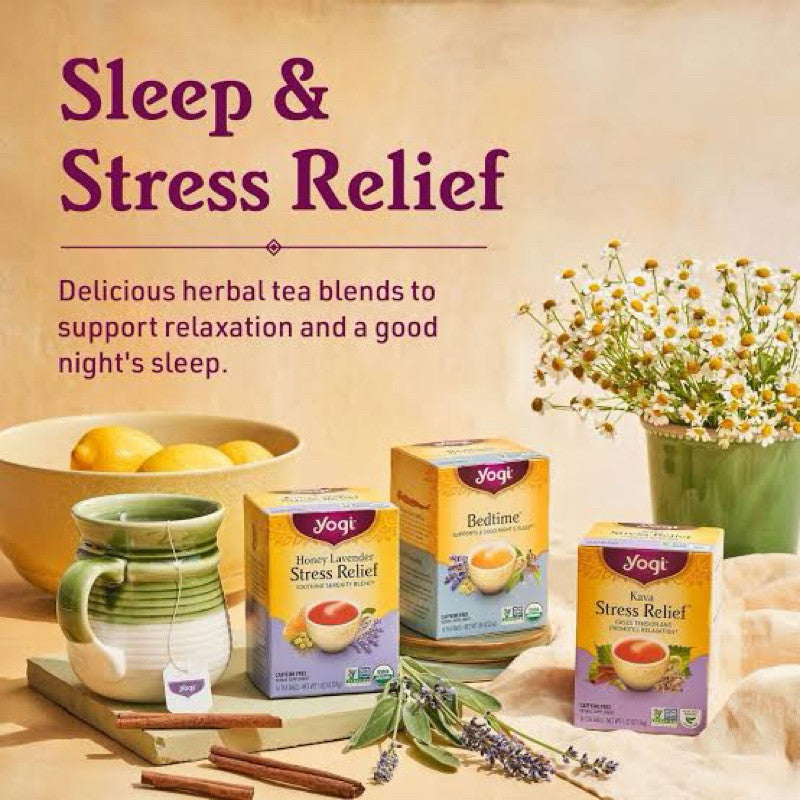 Yogi Sleep & Stress Relief Teas, 16 Tea Bags