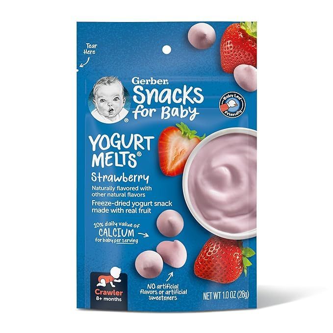 Gerber Baby Snacks Yogurt Melts 28g