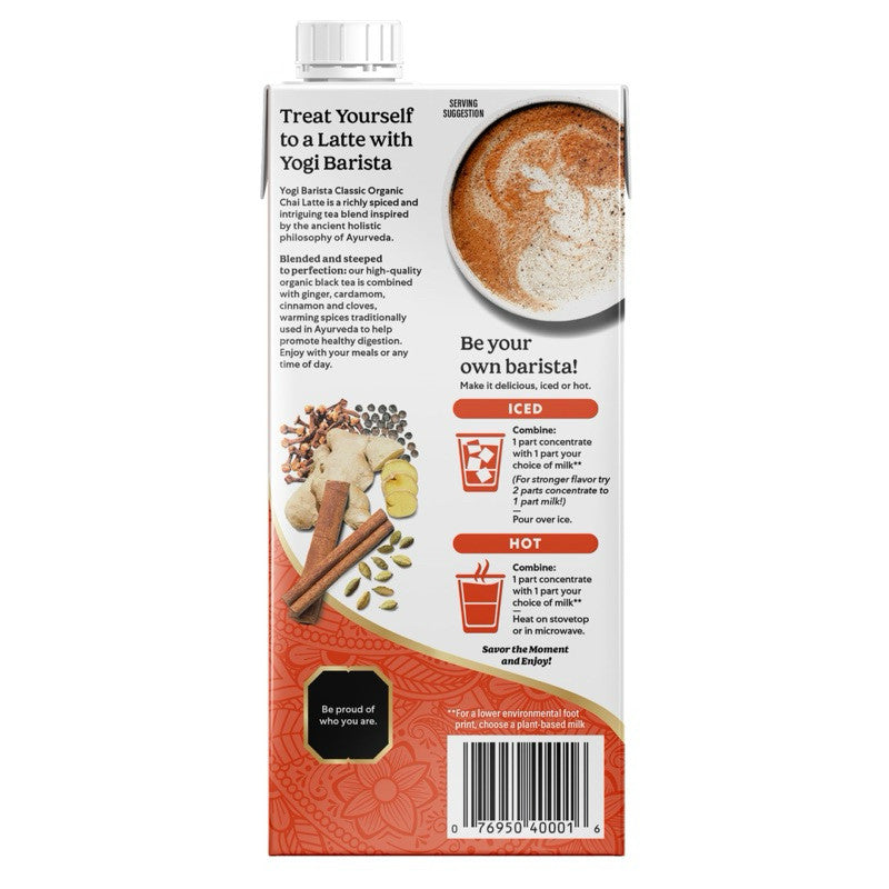 Yogi Classic Organic Chai Latte 946ml