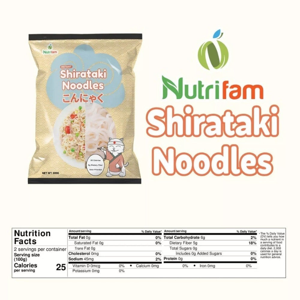 Nutrifam Shirataki Noodles 200g