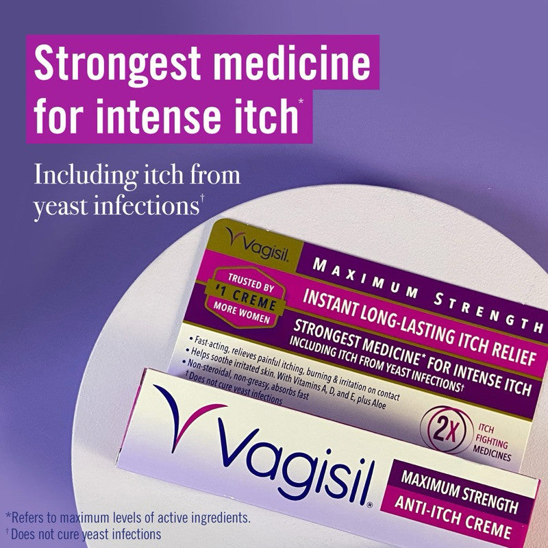 Vagisil Anti-Itch Medicated Cream 28g