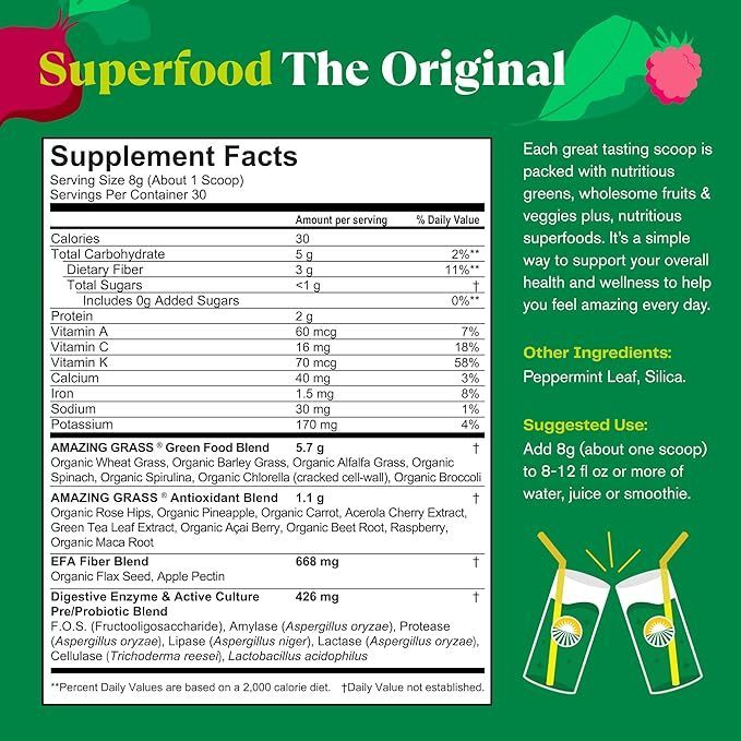 Amazing Grass Original Green Superfood 240g