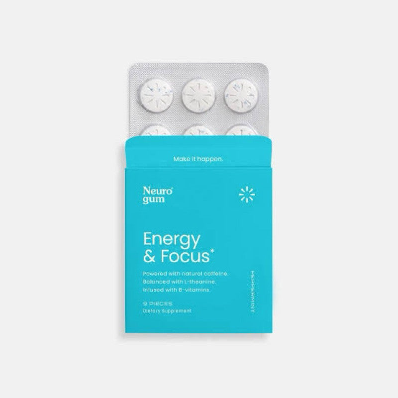 NeuroGum Energy & Focus, 9 Pieces