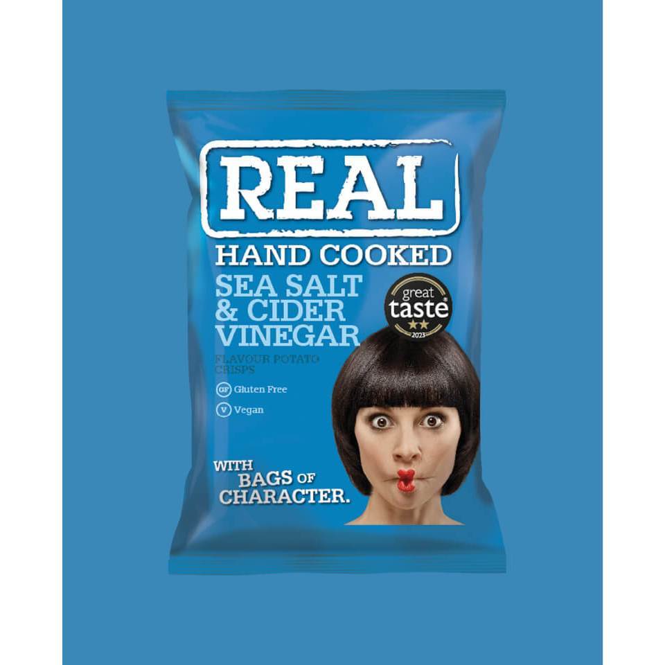 Real Hand Cooked Crisps 150g