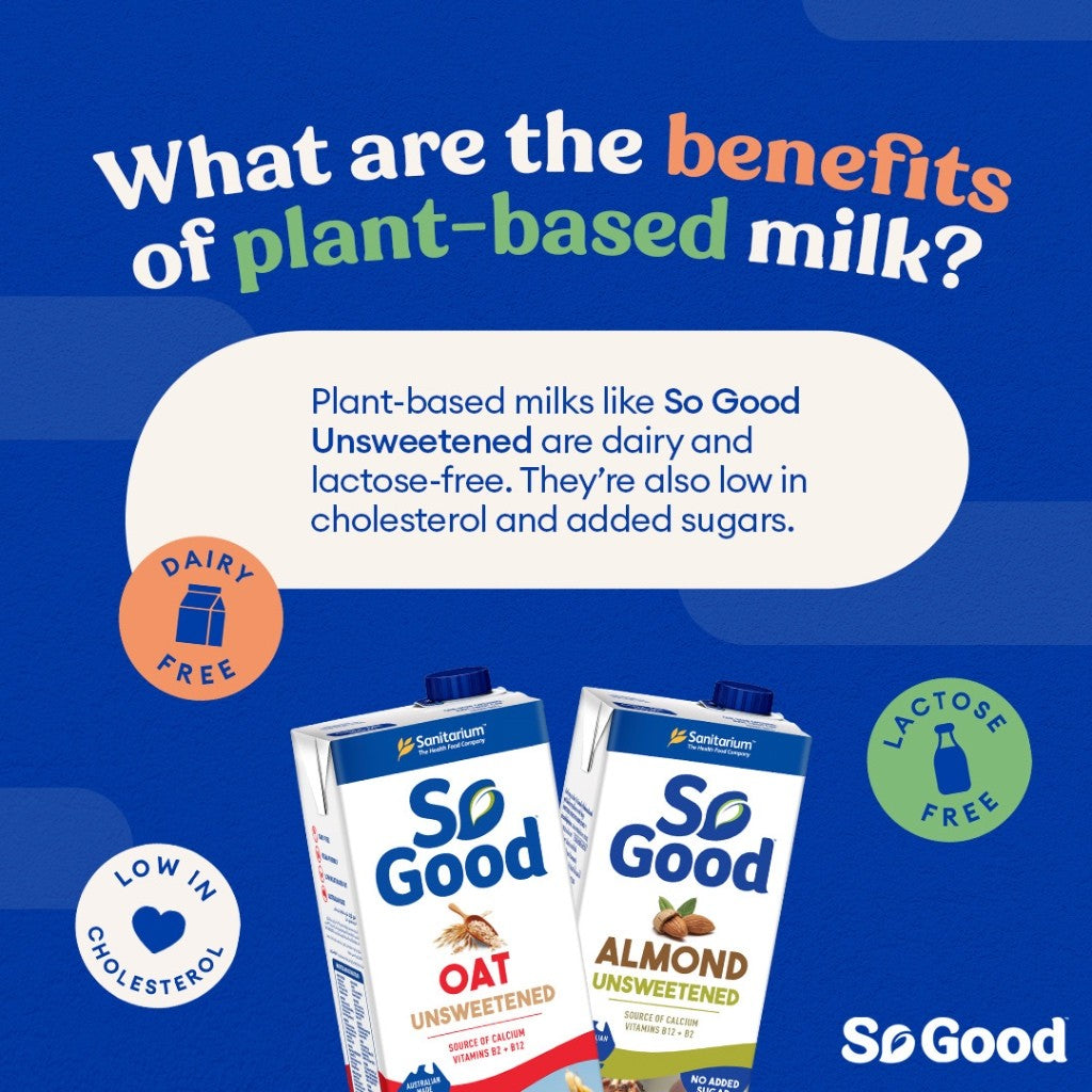 So Good Unsweetened Oat Milk 1L