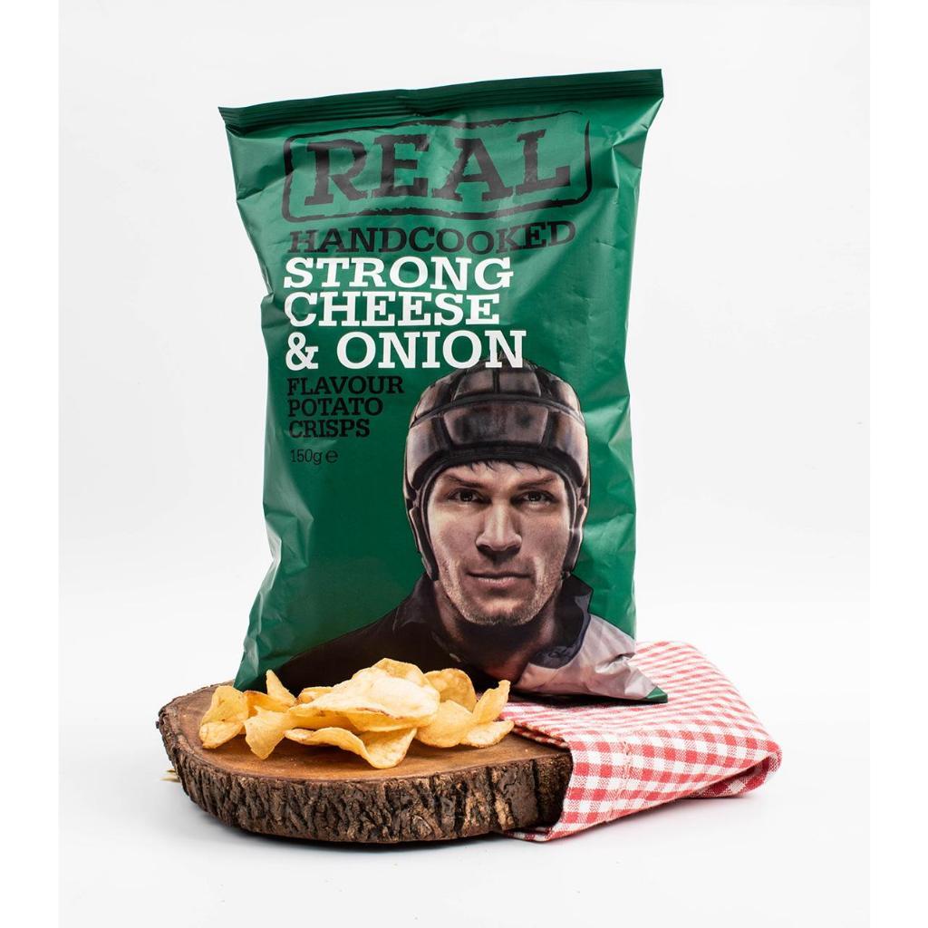 Real Hand Cooked Crisps 150g