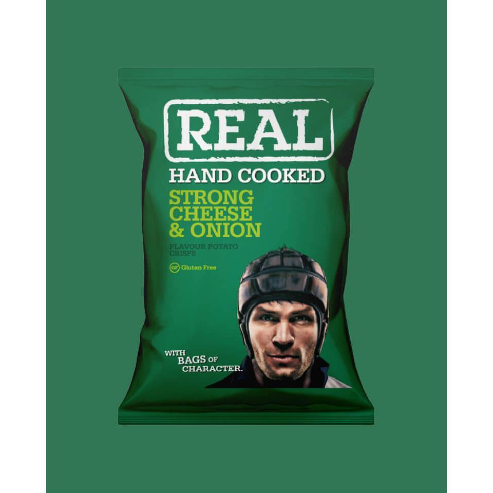 Real Hand Cooked Potato Crisps 150g