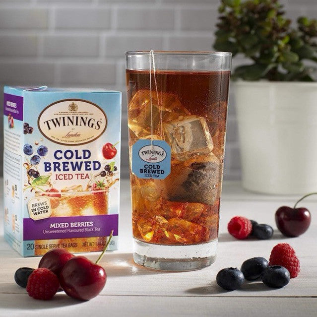 Twinings Cold Brewed Mixed Berries Iced Tea, 20 Bags