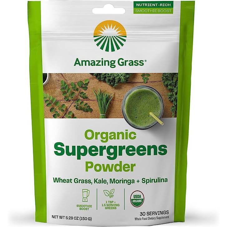 Amazing Grass Organic Supergreens Powder 150g