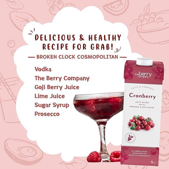 The Berry Company Juice Blend 1L