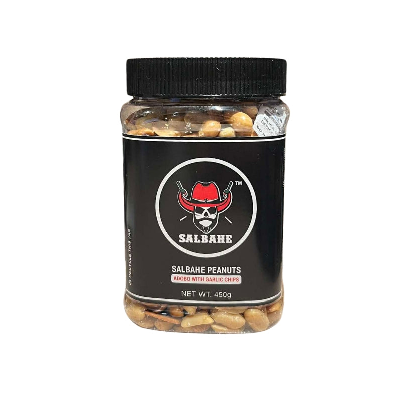 Salbahe Peanuts- Adobo w/ Garlic Chips 450g