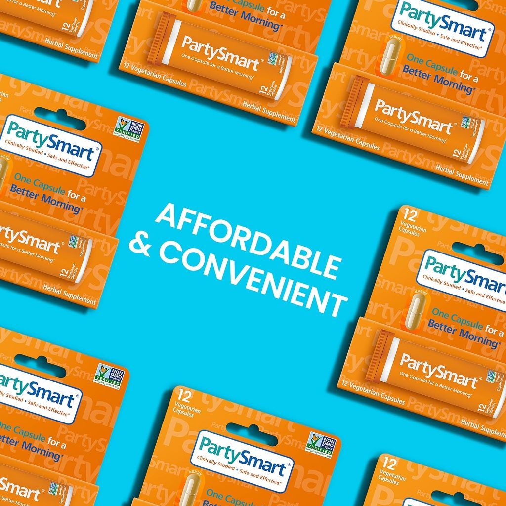 Himalaya PartySmart Capsule, 12 Capsules