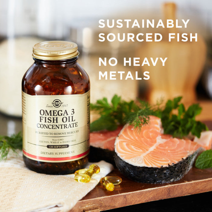 Solgar Omega 3 Fish Oil Concentrate 240 Softgels