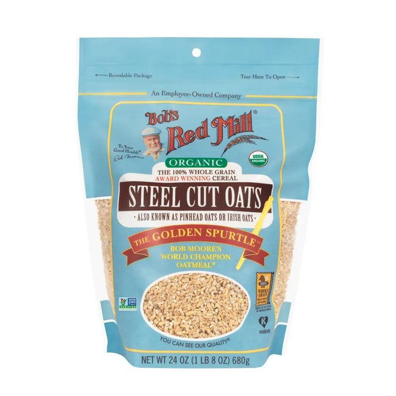 Bob’s Red Mill Organic Steel Cut Oats 680g