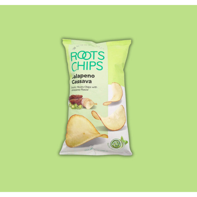 Wonder Joy Jalapeno Cassava Mixed Roots Chips 226g