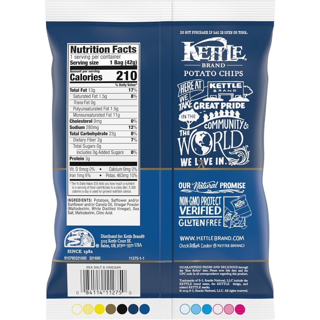 Kettle Brand Potato Chips 141g