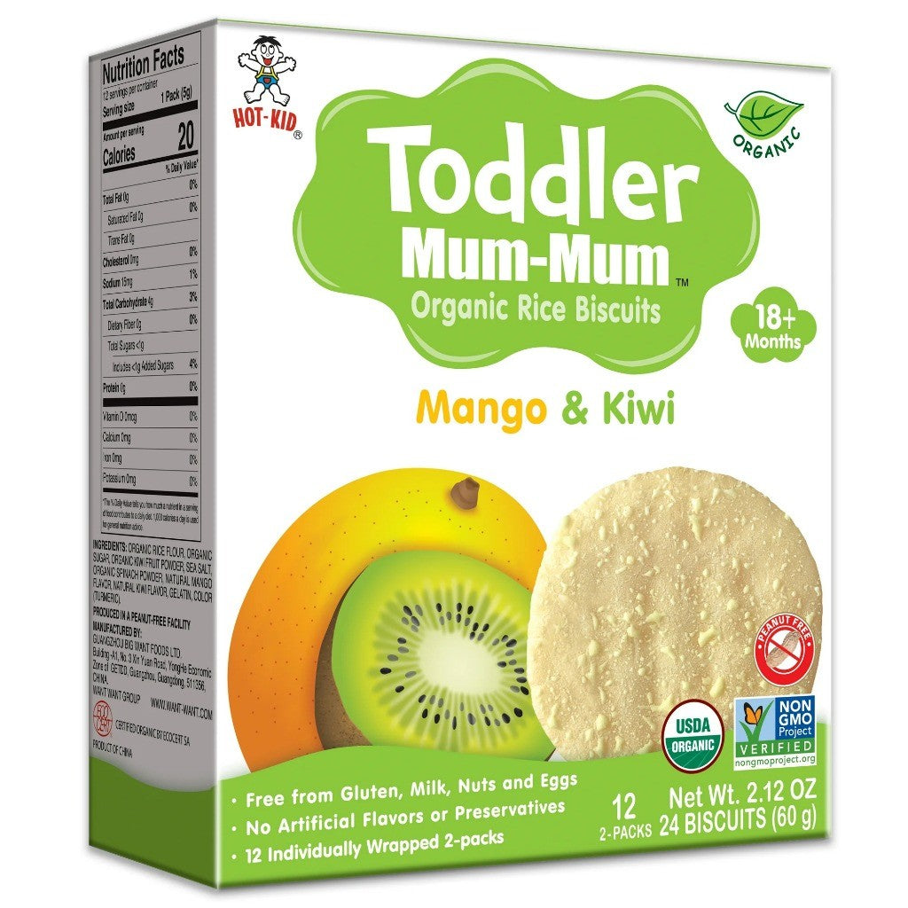 Want Want Toddler Mum-Mum- Mango & Kiwi 60g