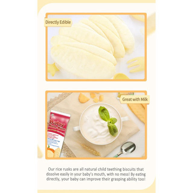 Hot Kid Baby Mum-Mum Gentle Teetthing Wafers 50g