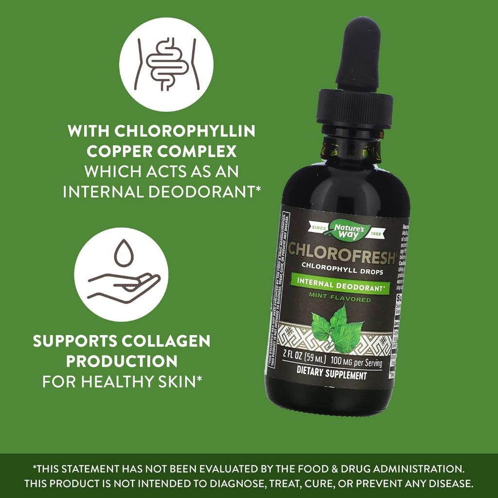 Nature's Way Chlorofresh Chlorophyll Drops Mint 59 ml