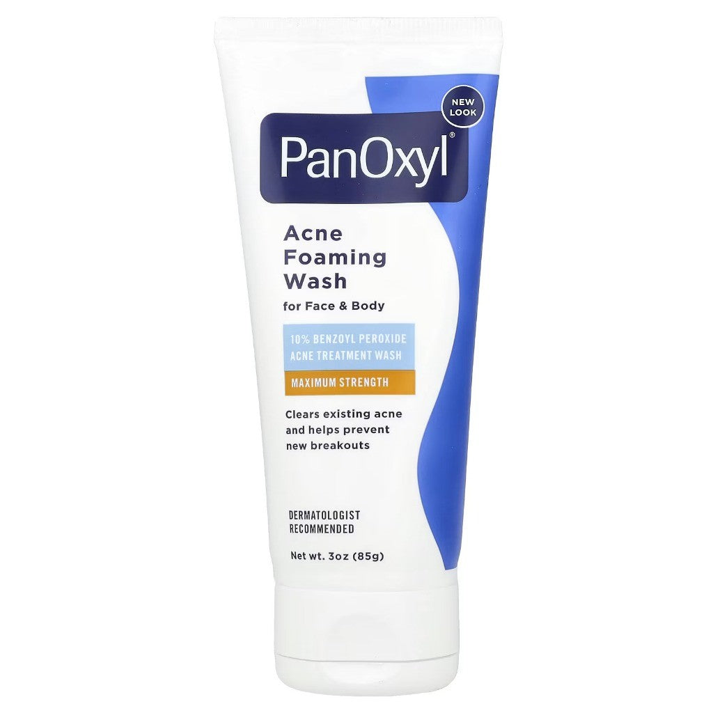 PanOxyl Acne Foaming Wash, 10% Benzoyl Peroxide156g