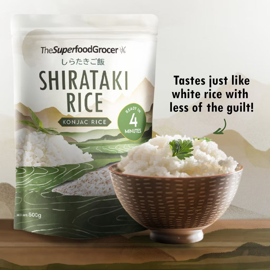 The Superfood Grocer Shirataki Konjac Rice 500g
