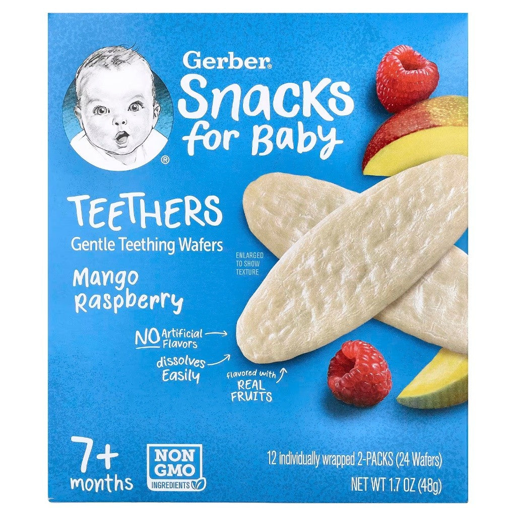 Gerber Snacks for Baby, Teethers 48g