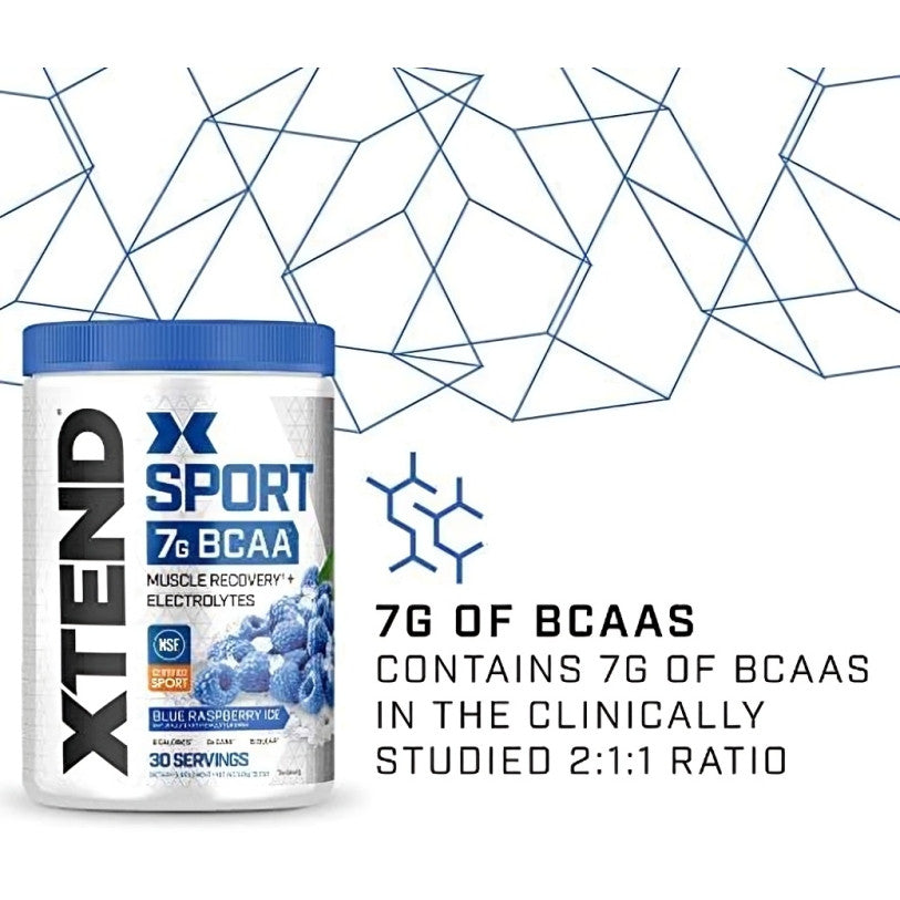 Xtend Sport 7g BCAA Muscle Recovery + Electrolytes 30 Servings 405g