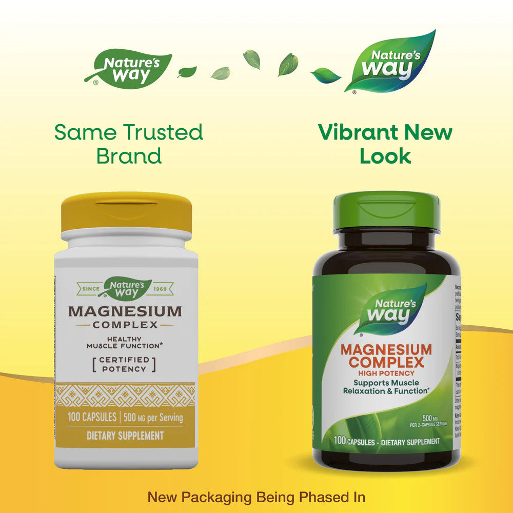 Nature's Way Magnesium Complex 100 Capsules