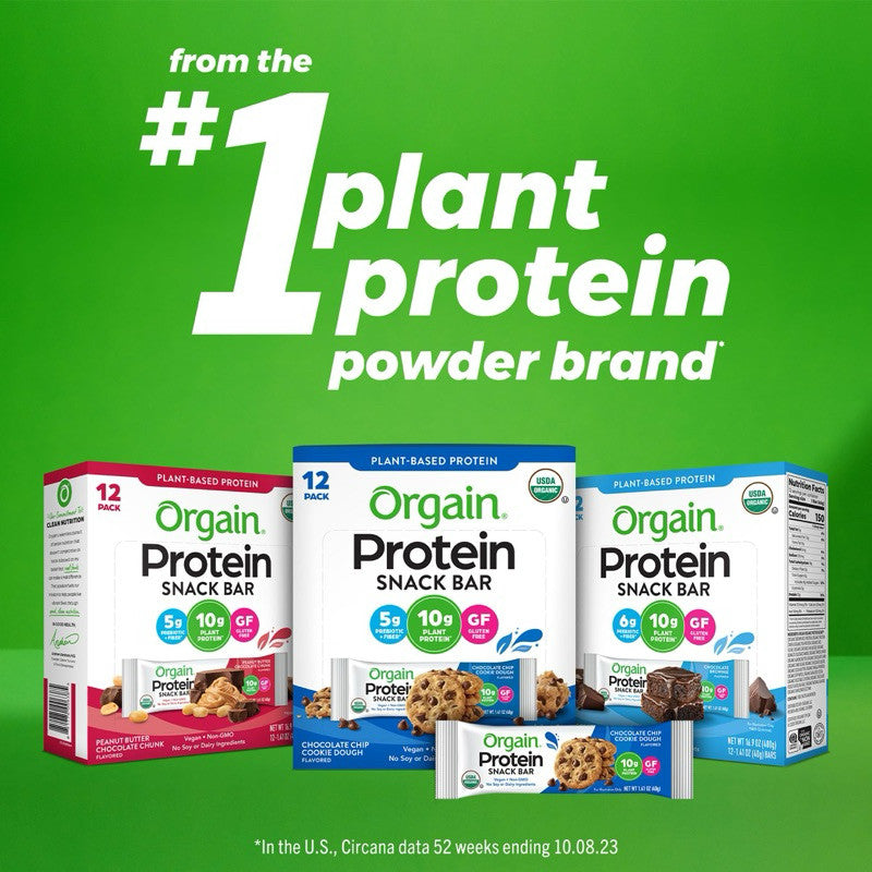 Orgain Vegan Protein Snack Bar 40g (1 Bar)