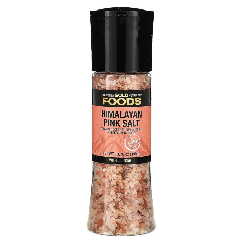California Gold Nutritional Foods Himalayan Pink Salt 390g