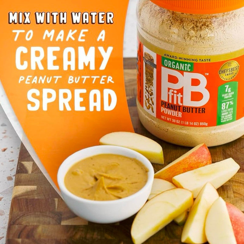PBfit Organic Roasted Peanut Butter Powder 850g