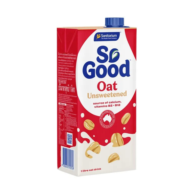So Good Unsweetened Oat Milk 1L