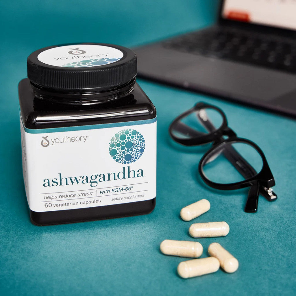 Youthoery Ashwagandha, 60 Vegetarian Capsules