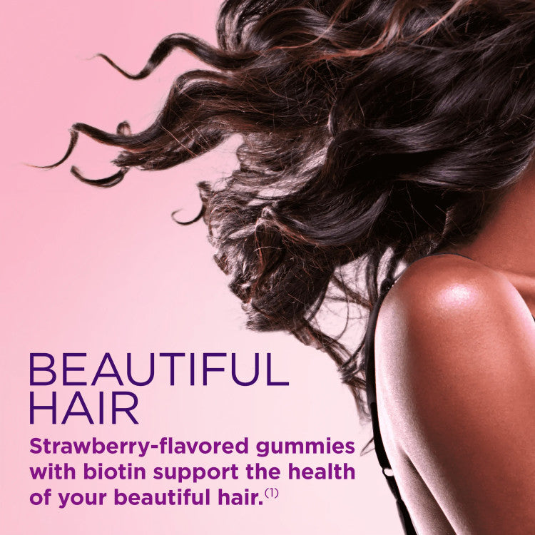 Nature's Bounty Hair, Skin & Nails Strawberry Gummies