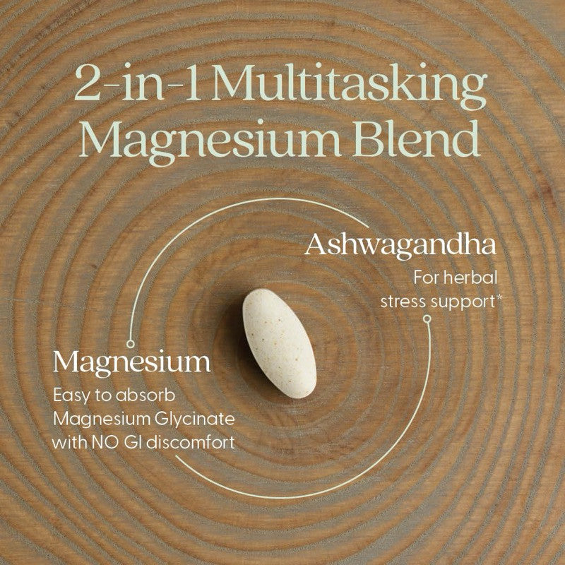 New Chapter Magnesium + Ashwaghanda, 60 Capsules