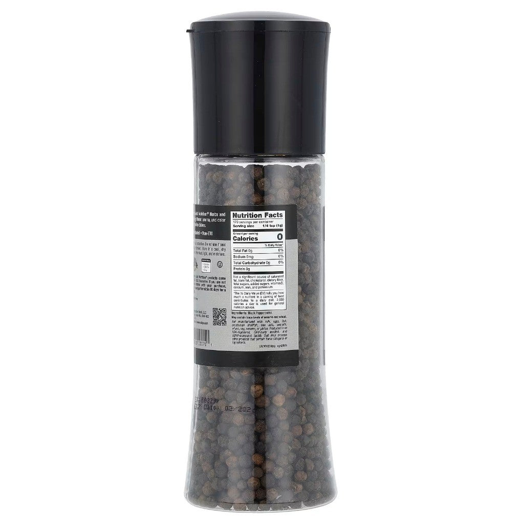 California Gold Nutrition Foods Peppercorns Grinder