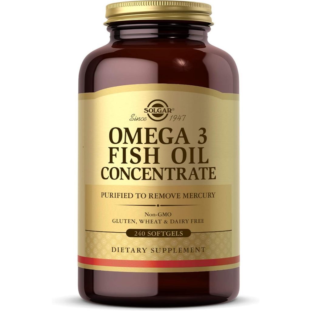 Solgar Omega 3 Fish Oil Concentrate 240 Softgels